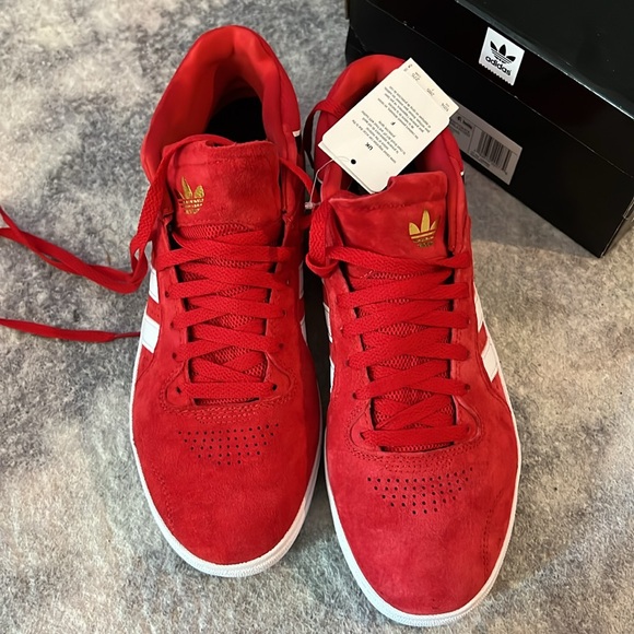 Adidas Tyshawn Jones Pro Model skateboard shoes Dead Stock new size 10.5 Supreme - Picture 3 of 6